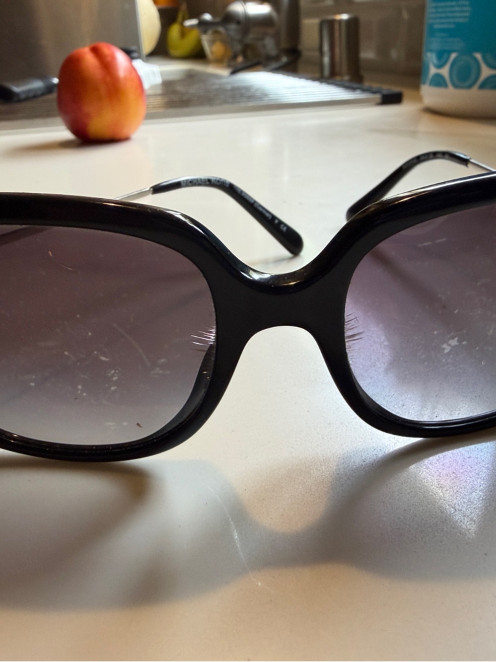 Michael Kors Women’s Black Oversized Sunglasses